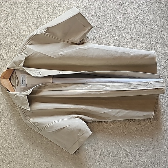 Aritzia BABATON Short  Sleeve Faux Leather Top - Picture 2 of 7